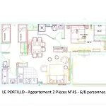 Apartamento Le Portillo - Piscine - 2 Pieces Pour 8 Personnes Mae-6103